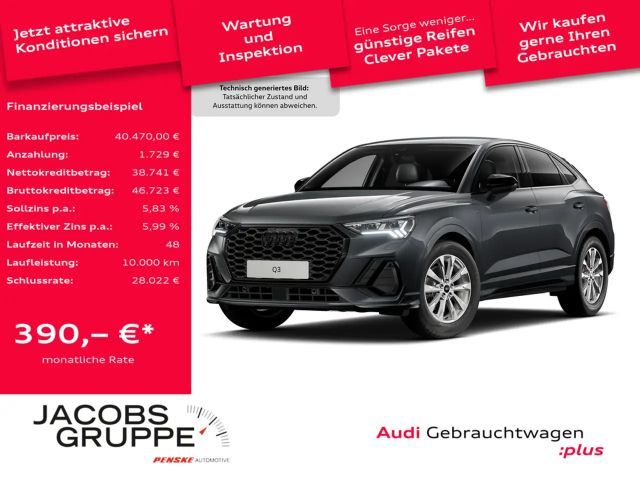 Audi Q3 Sportback 35 TDI S line MatrixLED*Kamera*Navi 2025 Diesel