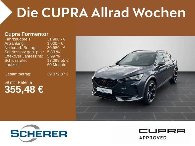 Cupra Formentor VZ 2.0 TSI 4Drive Beats, RFK, ACC 2023 Benzine