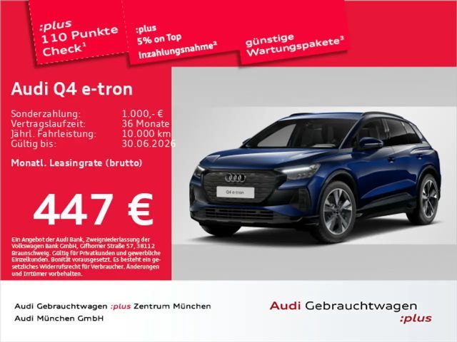 Audi Q4 e-tron 45 advanced AHK/PDC 2025 Elektrisch