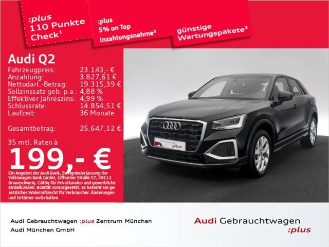Audi Q2 35 TFSI S tronic advanced Navi+ 2023 Benzine