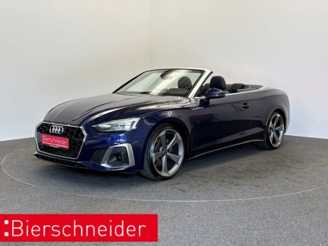 Audi A5 Cabrio 35 TFSI S tronic 2x line 20 AHK NAVI PDC GR 2022 Benzine