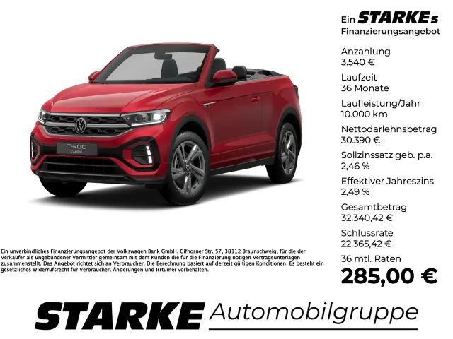 Volkswagen T-Roc Cabriolet 1.5 TSI DSG R-Line 2025 Benzine