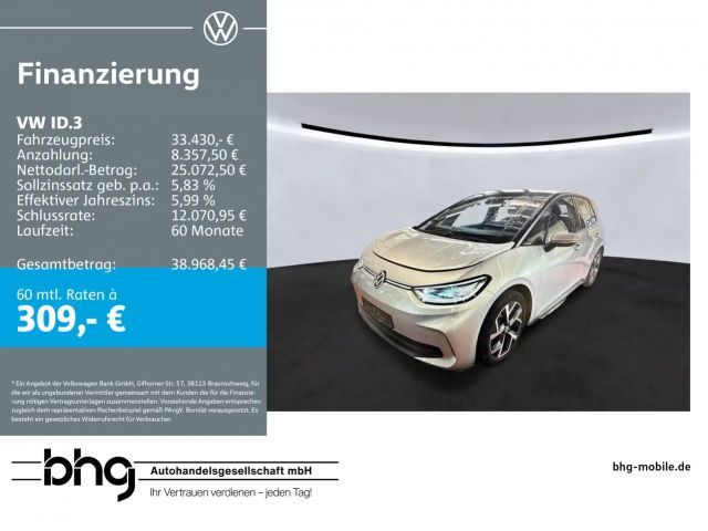 Volkswagen ID.3 Pro   h 1-G-Autom. 2024 Elektrisch