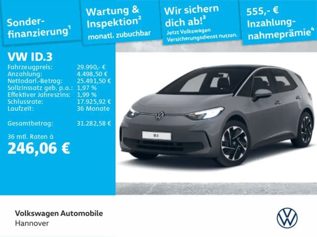 Volkswagen ID.3 Pro ACC Kamera LED Navi PDC SHZ 2024 Elektrisch
