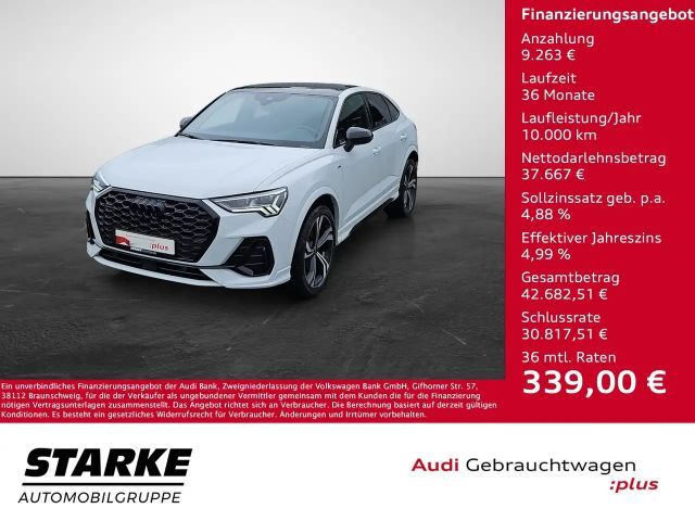 Audi Q3 Sportback 45 TFSI S tronic quattro S line NaviP... 2023 Benzine