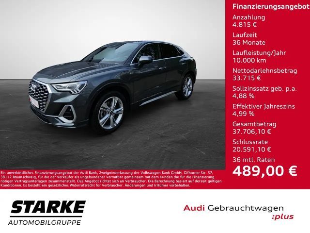 Audi Q3 Sportback 45 TFSI e S tronic S line NaviPlus LE... 2023 Hybride / Benzine