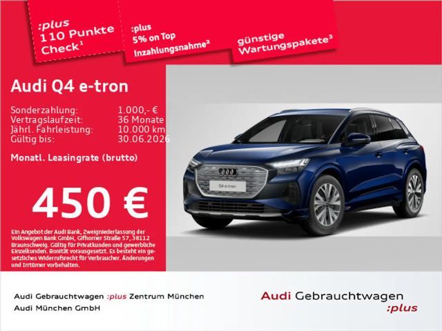 Audi Q4 e-tron 45 qu. advanced Matrix/SONOS/Navi+ 2025 Elektrisch