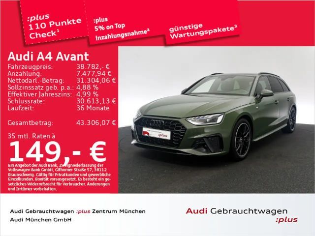 Audi A4 40 TFSI S tronic 2x S line AHK/Virtual+ 2024 Benzine