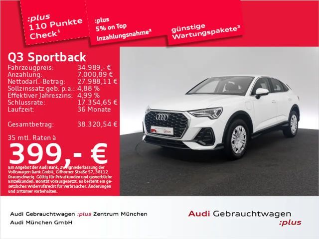 Audi Q3 45 TFSI e S tronic Navi+/Kamera/Vir 2022 Hybride / Benzine