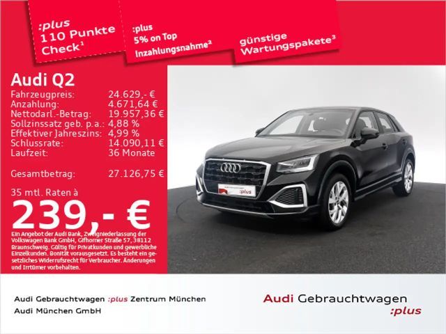 Audi Q2 35 TFSI S tronic advanced Navi+/PDC 2023 Benzine