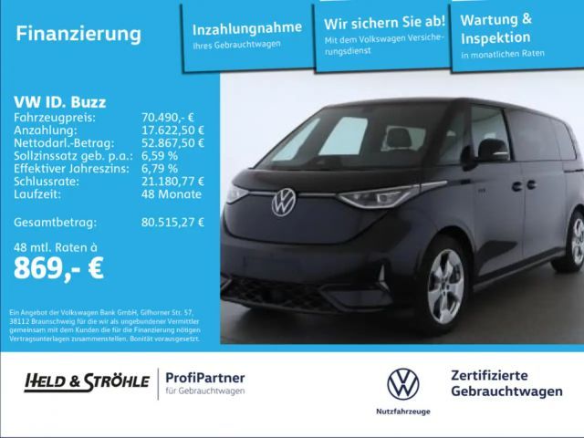 Volkswagen ID. Buzz ID.Buzz GTX 4MOTION LR AHK MATRIX NAV 7Si WÄPU 2025 Elektrisch