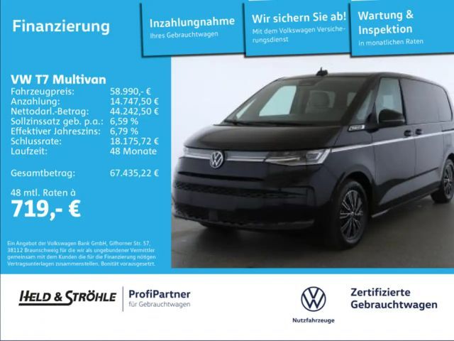 Volkswagen T7 Multivan Style 2.0 TSI DSG AHK PANO STDHZ 6SI 2025 Benzine