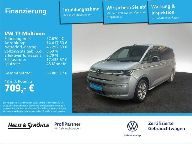 Volkswagen T7 Multivan Style 2.0 TDI DSG LANG AHK 7Si 360°K 2025 Diesel