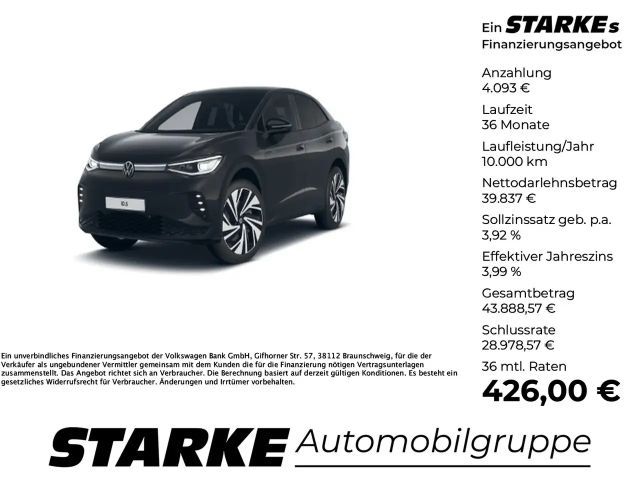 Volkswagen ID.5 GTX 4Motion Pano AHK EasyOpen Wäpu 2024 Elektrisch