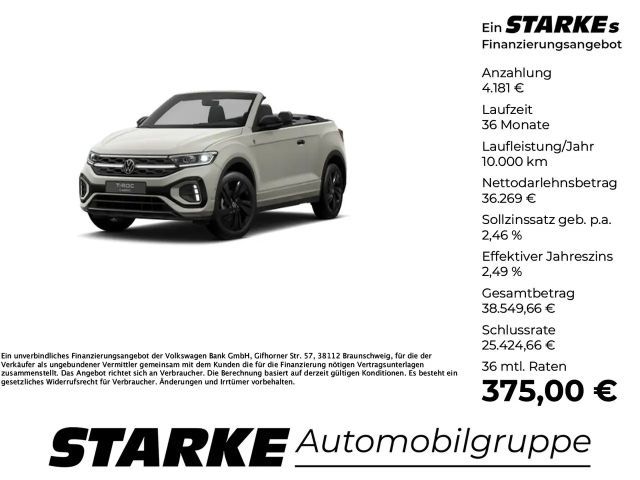 Volkswagen T-Roc Cabriolet 1.5 TSI DSG R line Edition Karmann LE... 2025 Benzine