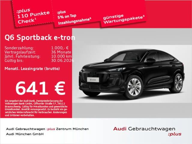 Audi Q6 e-tron performance Pano/ACC/AHK/HuD 2025 Elektrisch