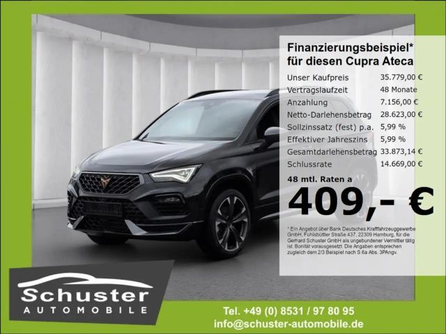 Cupra Ateca 4Dr 2.0TSI*DSG AHK ACC Navi R-Kam el.Heckk 2025 Benzine
