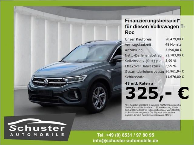 Volkswagen T-Roc R-LINE 1.5TSI*DSG AHK LED+ ACC Massage SHZ 2025 Benzine