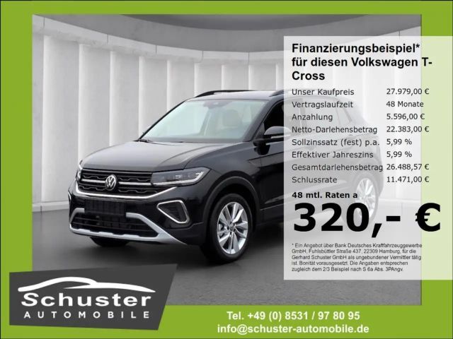 Volkswagen T-Cross Life 1.5TSI*DSG AHK ACC IQ-LED R-Kam 17* 2026 Benzine