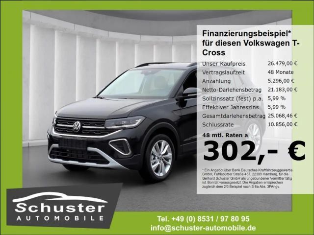 Volkswagen T-Cross Life 1.0TSI*DSG AHK ACC IQ-LED R-Kam 17* 2026 Benzine