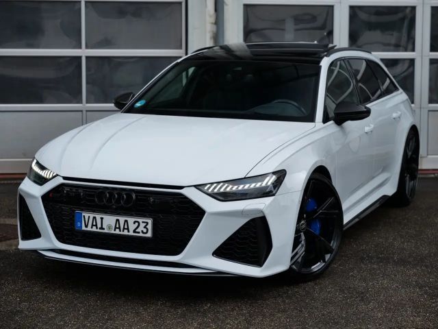 Audi RS6 4.0 qu DYNAMIK+22+HUD+MATRIX+PANO+KERAMIK 2023 Benzine