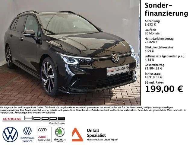 Volkswagen Golf VIII R-Line 1.5eTSI DSG+RFK+NAVI+APP+BLACKSTYLE 2024 Benzine