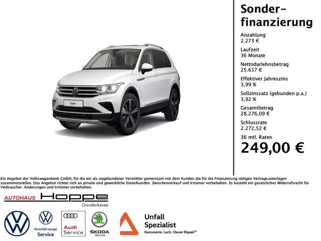 Volkswagen Tiguan ELEGANCE 2.0TDI DSG+PANO+AHK+H&K+STHZ+LED 2022 Diesel