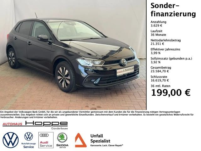 Volkswagen Polo GOAL 1.0TSI DSG+AHK+KAMERA+SHZ+ACC+LED 2025 Benzine