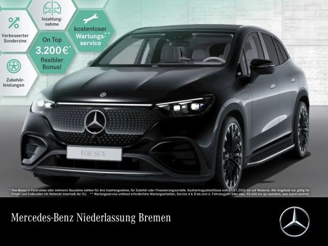 Mercedes-Benz EQE SUV EQE 350 AMG+NIGHT+PANO+BURMESTER+SITZKLIMA+KEYLESS 2024 Elektrisch