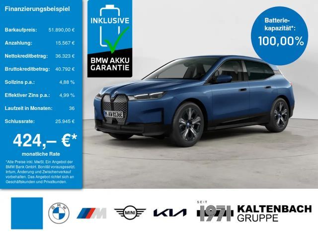 BMW iX xDrive50 HUD LED ACC NAVI AKTIVLENKUNG H/K 2022 Elektrisch