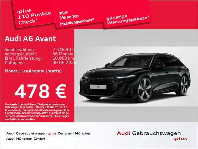 Audi A6 NEU TFSI qu. S tronic S line Pano/AHK/S 2025 Benzine