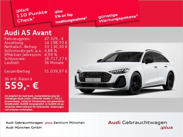 Audi A5 TFSI S tronic S line AHK/Kamera/ACC 2025 Benzine