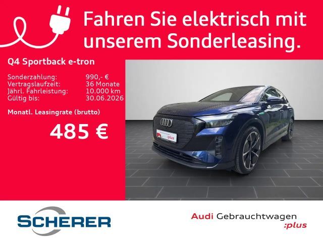 Audi Q4 e-tron 45 210 kW Navi Plus AHK LED 2025 Elektrisch