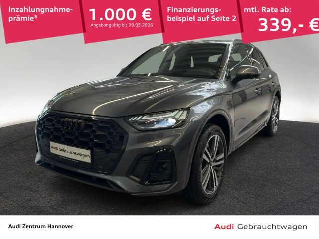 Audi Q5 S line 55 2.0 TFSI e quattro virtual AHK Pano 2023 Hybride / Benzine