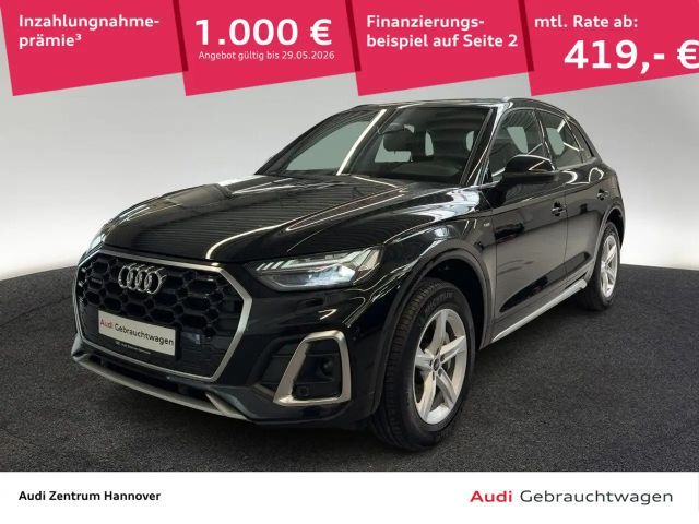 Audi Q5 S line 55 TFSI e quattro Matrix Standklima Pa 2023 Hybride / Benzine