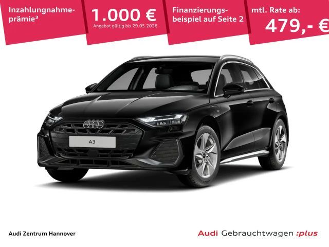 Audi A3 S line 40 TFSI e Standklima Kamera 2025 Hybride / Benzine