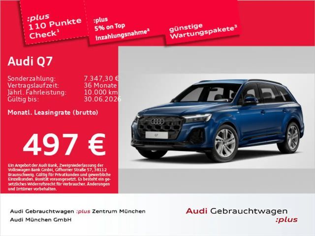 Audi Q7 50 TDI qu. S line LuftFed/ACC/AHK/Virtual 2025 Diesel