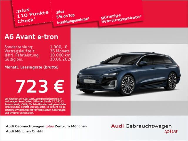 Audi A6 e-tron performance S line Matrix/B&O/Na 2025 Elektrisch