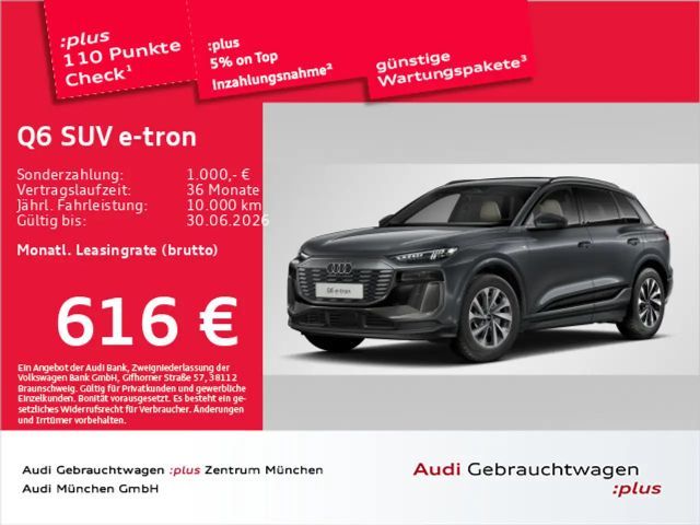 Audi Q6 e-tron qu. S line Pano/Matrix/ACC/B&O/HUD 2025 Elektrisch