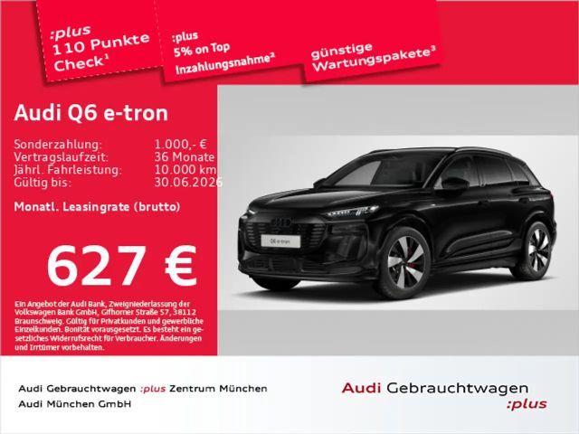 Audi Q6 e-tron S line AHK/Pano/B&O/Matrix 2025 Elektrisch
