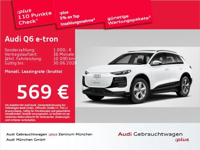 Audi Q6 e-tron qu. Pano/LED/ACC/Kamera/PDC+ 2025 Elektrisch