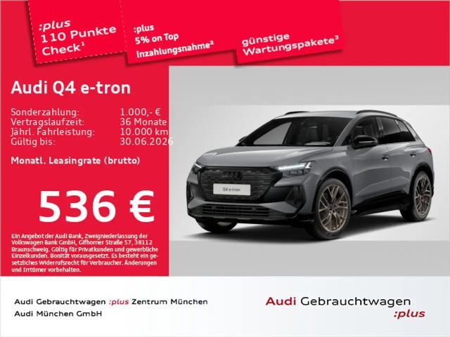 Audi Q4 e-tron 45 S line Edition Matrix/HuD/Navi+ 2025 Elektrisch