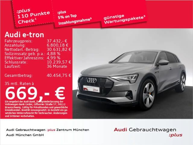 Audi e-tron 50 qu. S line ACC/HuD/Kamera 2022 Elektrisch