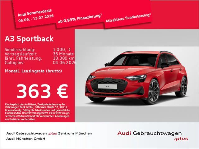 Audi A3 35 TDI S tronic advanced Virtual+/L 2024 Diesel