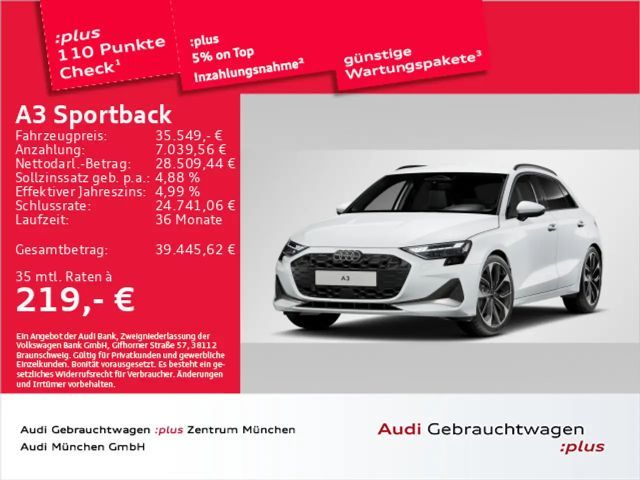 Audi A3 TDI S tronic advanced Virtual+/LED/ 2025 Diesel
