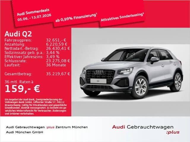 Audi Q2 35 TDI S tronic advanced Leder/Navi+/Kamera 2025 Diesel