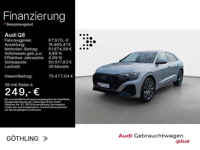 Audi Q8 50 TDI qu tip*Air*HUD*Pano*Matrix*Virtual*Nav 2025 Diesel