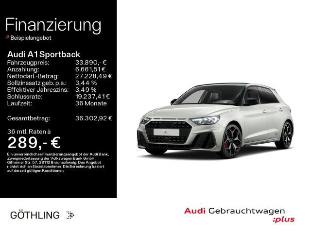 Audi A1 40 TFSI 2x S line S tro*Sonos*LED*V 2025 Benzine