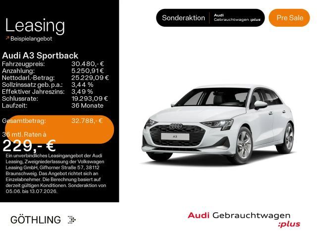Audi A3 35 TFSI Advanced S tro*LED*Virtual* 2025 Benzine