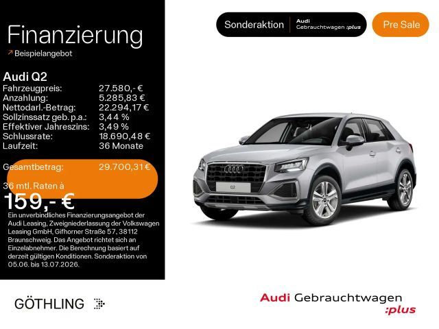 Audi Q2 30 TFSI Advanced*LED*Virtual*Navi+*Sportsitze 2025 Benzine